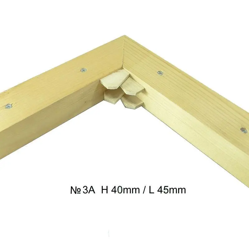 Stretcher bar profile #3a - custom
